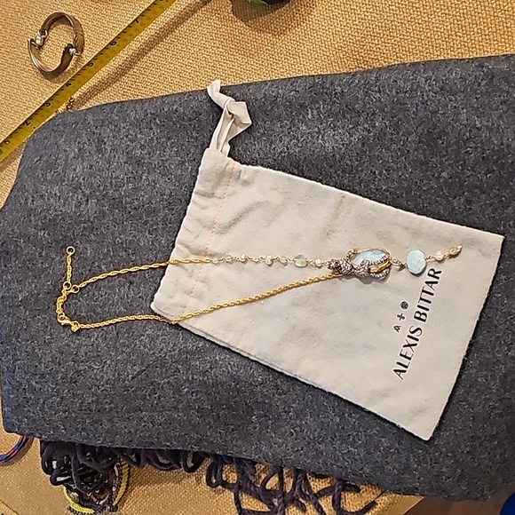 Alexis Bittar Leopard drop necklace, multi length - Picture 2 of 4